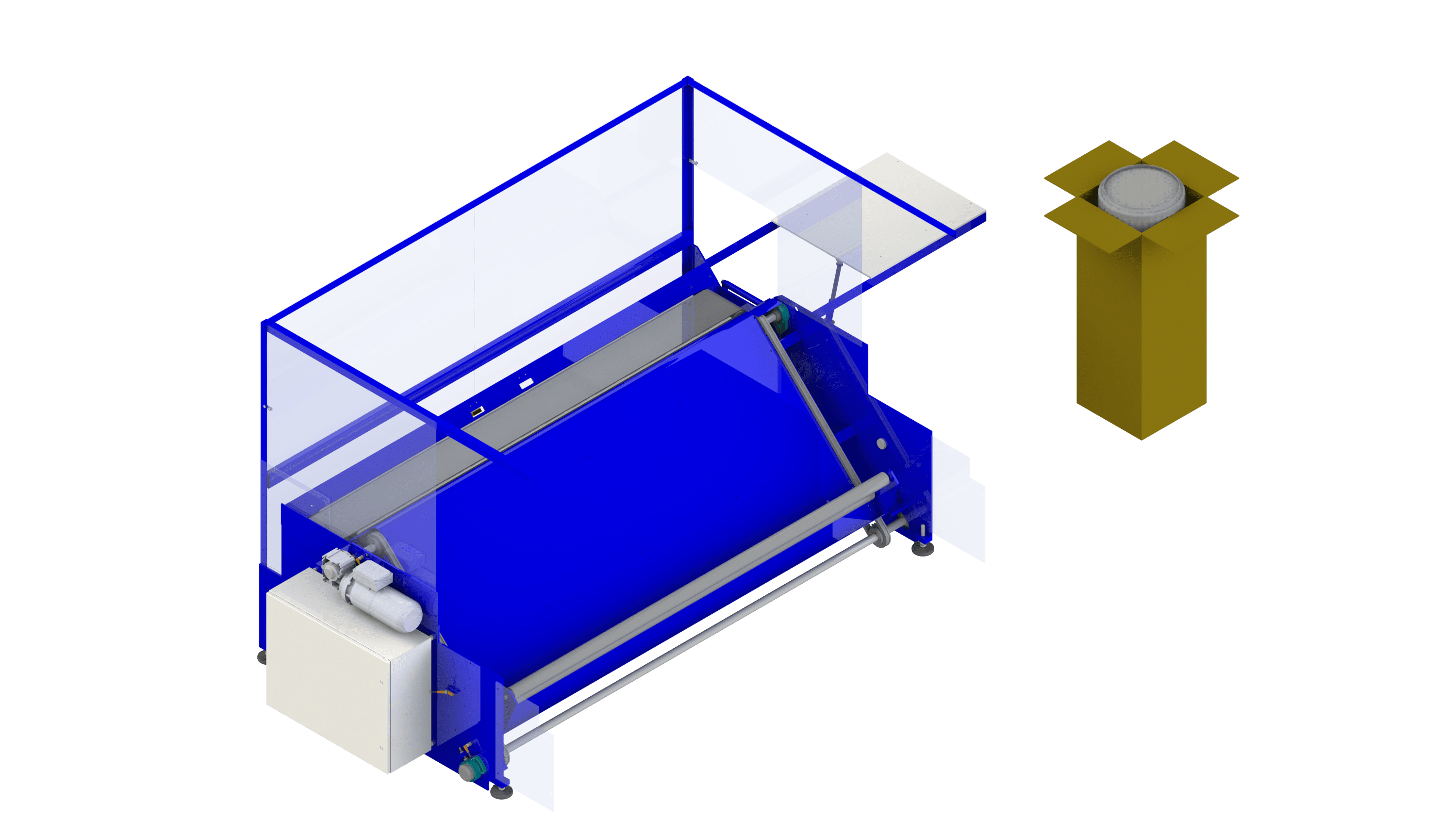 Compression Packaging Boxline Option | C³ Corporation