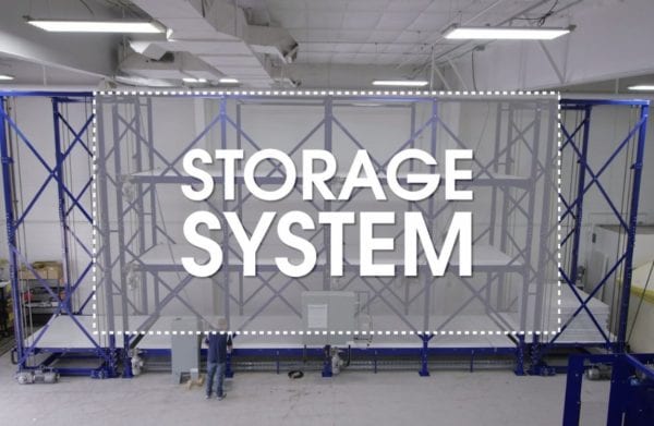 Title card for storage system video